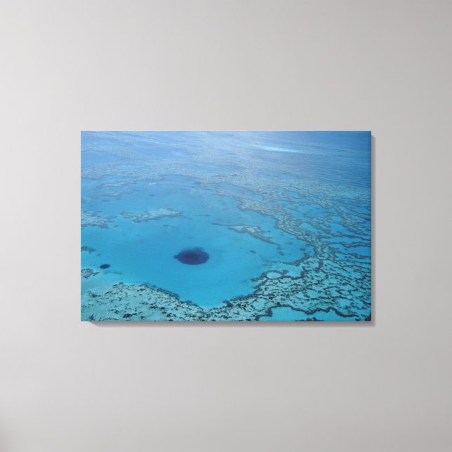 Australia, Queensland. Great Barrier Reef Canvas Print (Front)