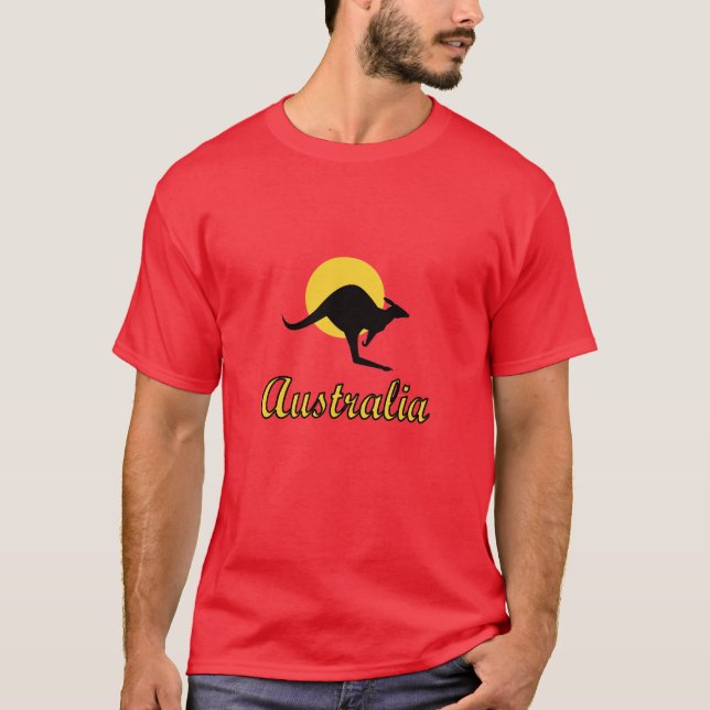 Australia Red earth Design T-Shirt (Front)