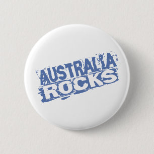 Australia Rocks 6 Cm Round Badge