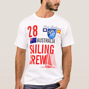 Australia Sailing Crew Nautical T-Shirt