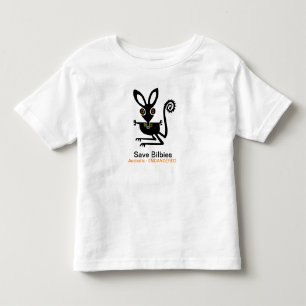 Australia -Save BILBIES - Animal graphic- Wildlife Toddler T-Shirt