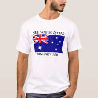 Australia "SEE YOU IN QATAR, JANUARY 2011"