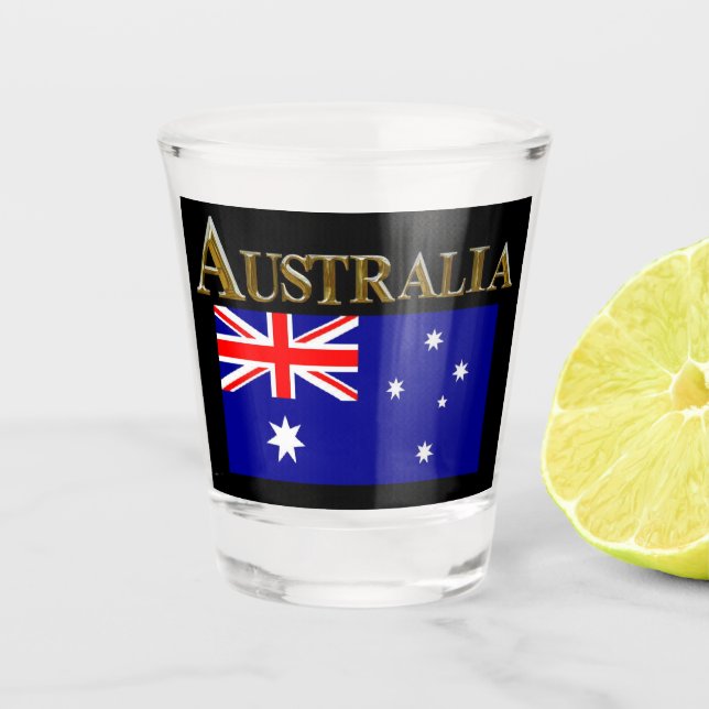 AUSTRALIA SHOT GLASS (Front)