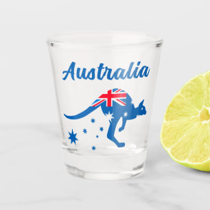 Australia shot glass