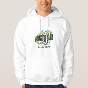 Australia Soccer 2026 Soccer Bold Country Typograp Hoodie