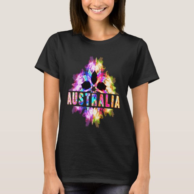 Australia Souvenir  Australian Cultural Exchange T-Shirt (Front)