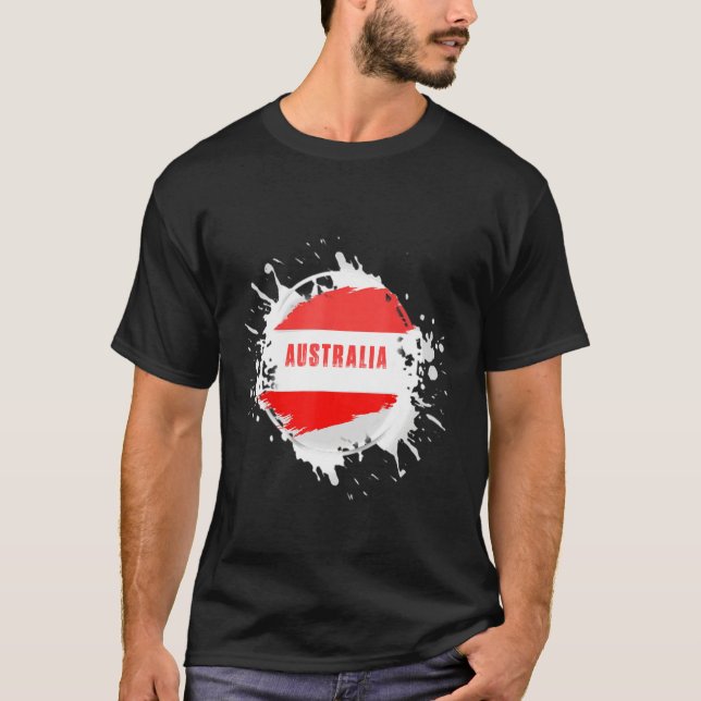 Australia Splash T-Shirt (Front)