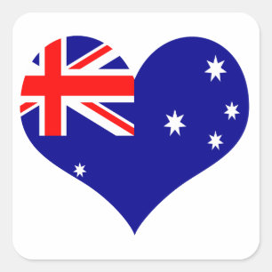 Australia Square Sticker