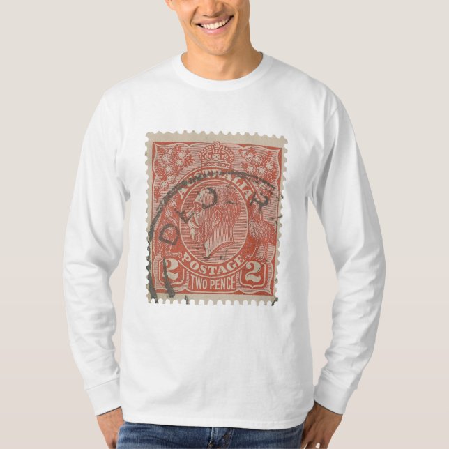 Australia Stamp T-Shirt (Front)