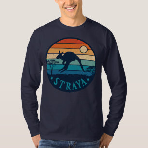 Australia Straya Retro Vintage Kangaroo Aussie T-Shirt