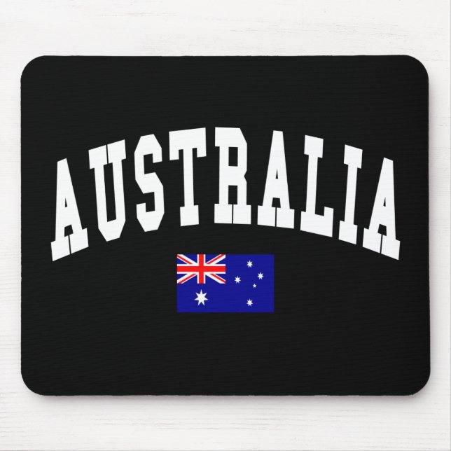 Australia Style Mouse Mat (Front)