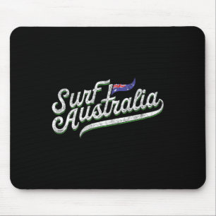 Australia Surfing Surf Australia Vintage Aussie Su Mouse Mat