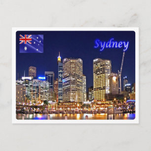 Australia - Sydney - Darling Harbour - Postcard