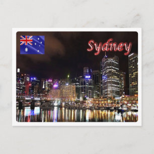 Australia - Sydney - Darling Harbour - Postcard