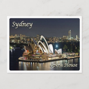 Australia - Sydney - Opera House - Postcard