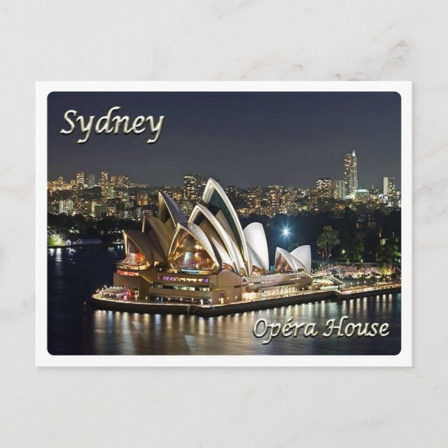 Australia - Sydney - Opera House - Postcard (Front)