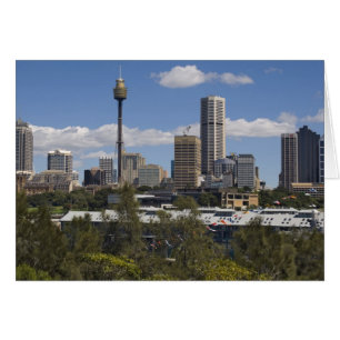 Australia, Sydney, Potts Point. Sydney skyline.