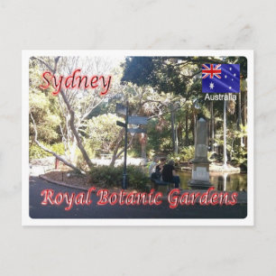 Australia - Sydney - Royal Botanic Gardens - Postcard