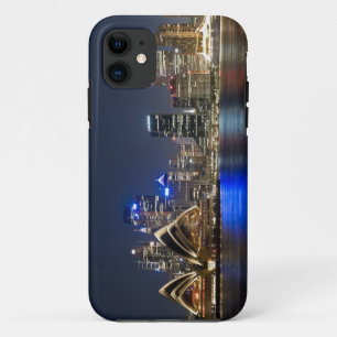 Australia, Sydney. Skyline with Opera House seen iPhone 11 Case