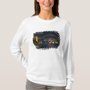 Australia, Sydney. Sydney harbour at night. T-Shirt