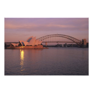 Australia, Sydney, Sydney Opera House built Photo Print