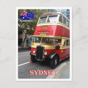 Australia - Sydney - The Bus - Postcard
