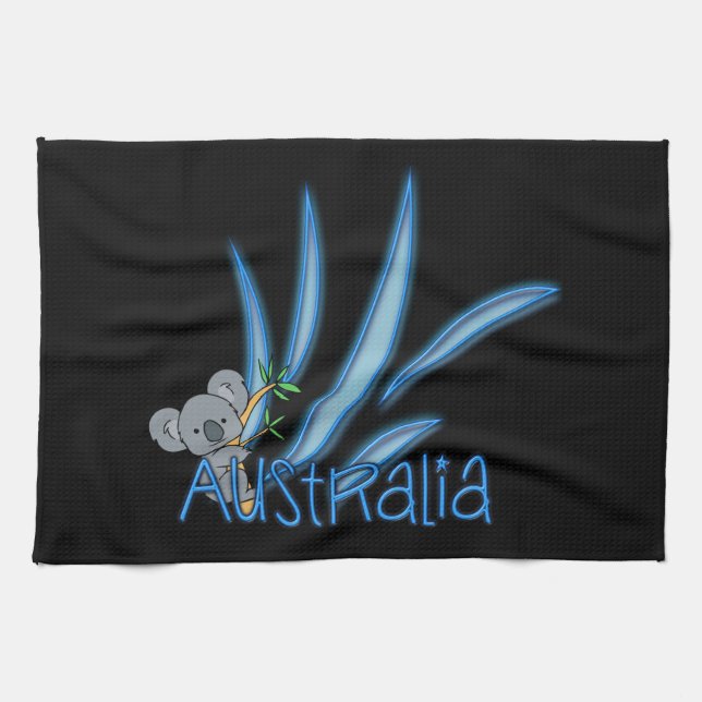 Australia Tea Towel (Horizontal)