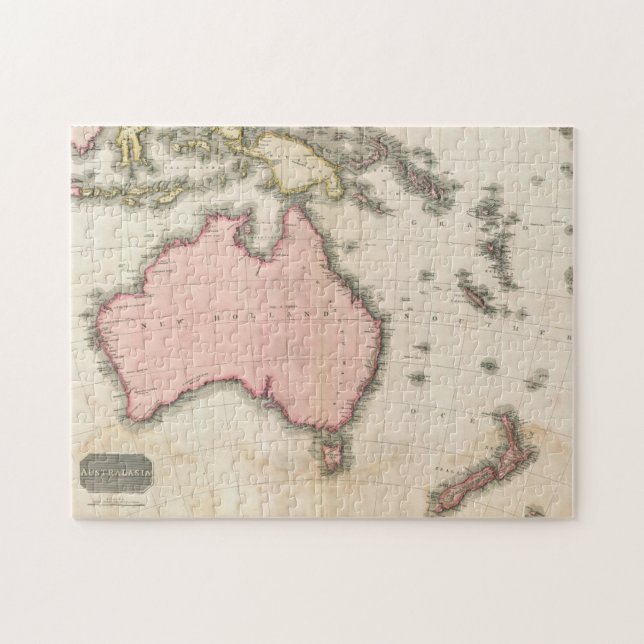 Australia & the South West Pacific Jigsaw Puzzle (Horizontal)