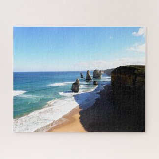 Australia The Twelve Apostles Beach Rock Formation Jigsaw Puzzle