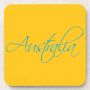 Australia:Travel Beverage Coaster