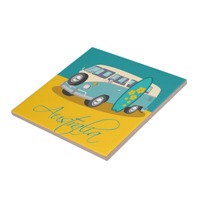 Australia:Travel Ceramic Tile (Side)