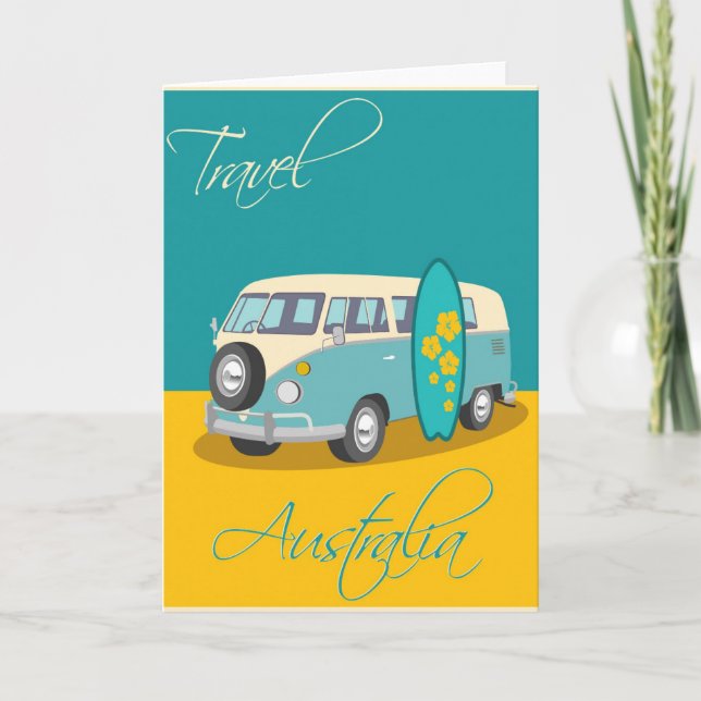 Australia:Travel Greeting Card (Front)
