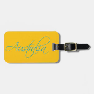Australia:Travel Luggage Tag