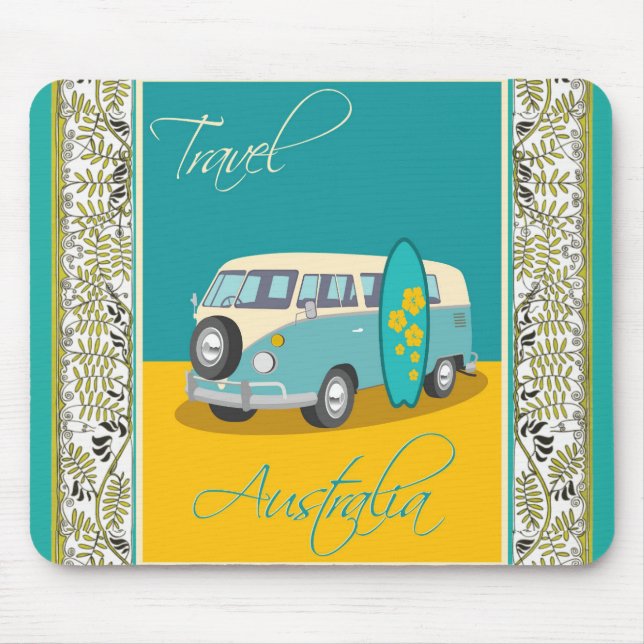 Australia:Travel Mouse Mat (Front)