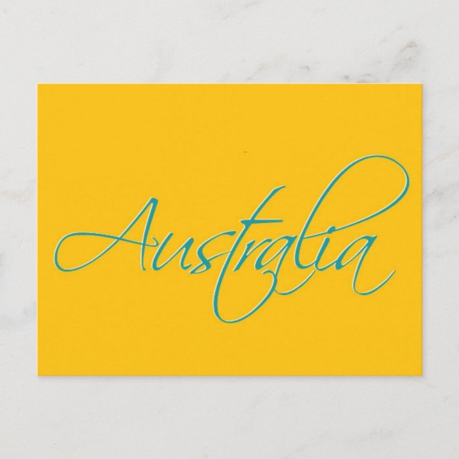 Australia:Travel Postcard (Front)