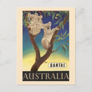 Australia Travel Postcard