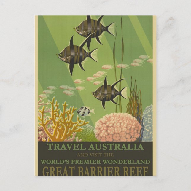 Australia Travel Postcard (Front)