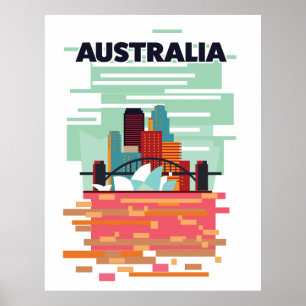 Australia Travel poster