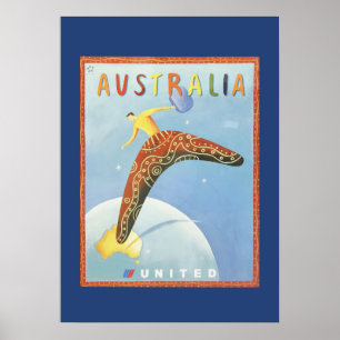 Australia Travel Poster
