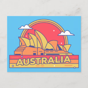 Australia Travel Souvenir Postcard
