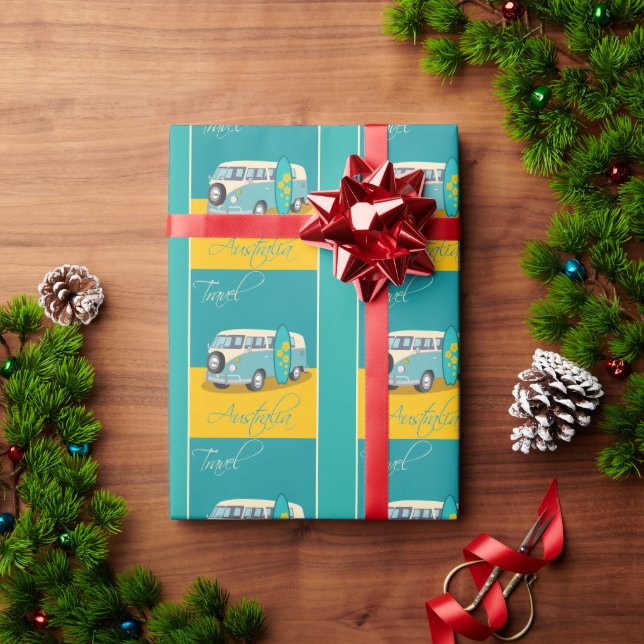 Australia:Travel Wrapping Paper (Holiday Gift)