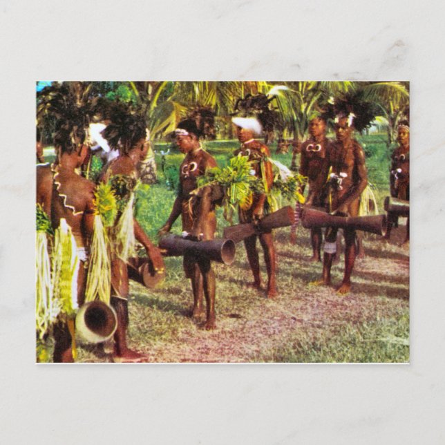 Australia, Tribal festival, New Guinea Postcard (Front)