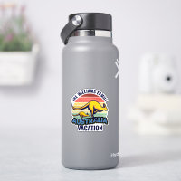 Australia Trip Kangaroo Sunset Souvenir
