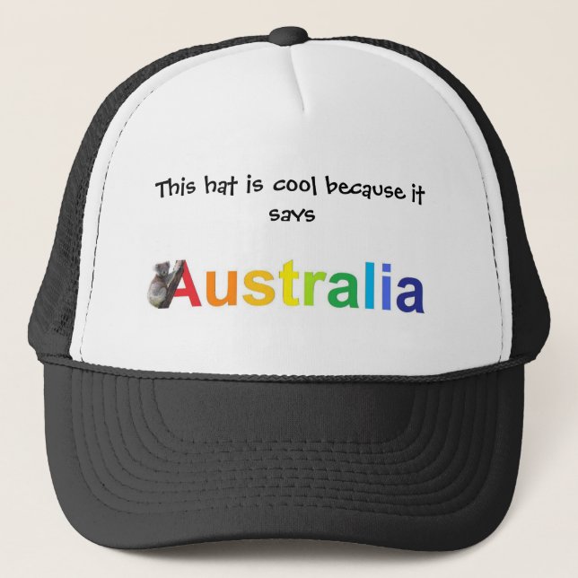 australia trucker hat (Front)