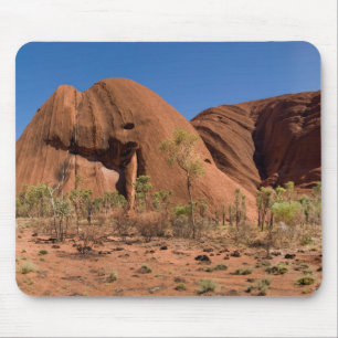 Australia Uluru Ayers Rock Closeup Photo Mouse Mat