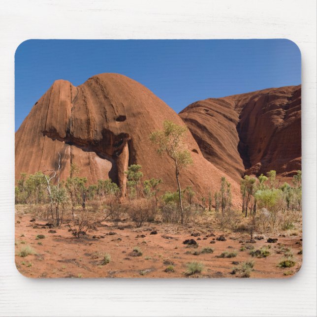 Australia Uluru Ayers Rock Closeup Photo Mouse Mat (Front)