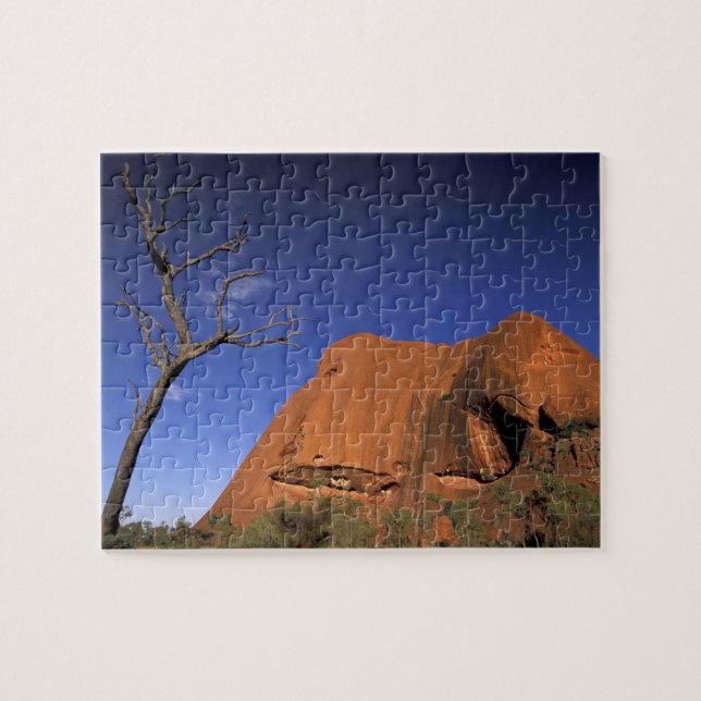 Australia, Uluru Kata Tjuta National Park, Uluru Jigsaw Puzzle (Horizontal)