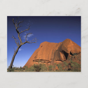 Australia, Uluru Kata Tjuta National Park, Uluru Postcard