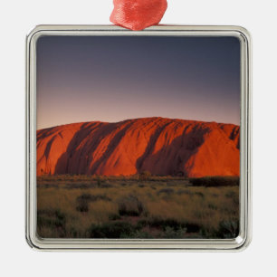 Australia, Uluru National Park. Uluru or Metal Tree Decoration