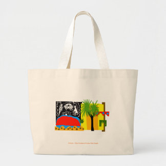 Australia ULURU - Outback - desert -  Large Tote Bag